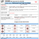 COSHH Risk Assessment - Biohazard Spill Pak (SoChlor)